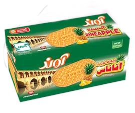 اناناس اوند بیسکویت آناناس با تزئین شکر آوند - 900 گرم
