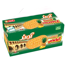 بیسکویت آناناس با تزئین شکر آوند - 900 گرم