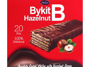 بایکیت فندقی بزرگ2 بایکیت فندقی شونیز - 45 گرم