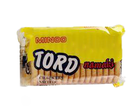 ترد بیسکویت ترد نمکی مینو - 120 گرم