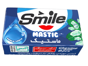 آدامس ماستیک اسمایل شیرین عسل - 6 عددی