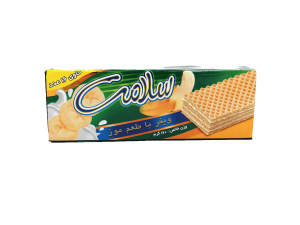 ویفر-موزی سلامت ویفر با طعم موز سلامت - 160 گرم