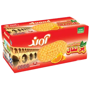 بیسکویت پرتقال با تزئین شکر آوند - 900 گرم