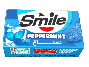 آدامس نعناع اسمایل شیرین عسل - 6 عددی