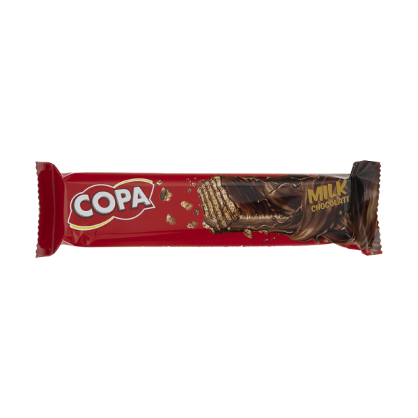 ویفر کاکائویی با طعم شیری کوپا - 40 گرم