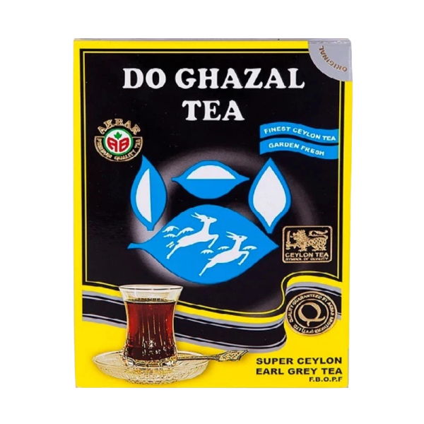 چای سیاه ارل گری دو غزال - 500 گرم
